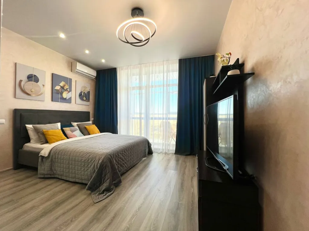 Квартира Красотка Бриз в центре на Броско с потрясающим видом на Амур — аренда посуточно в Хабаровск