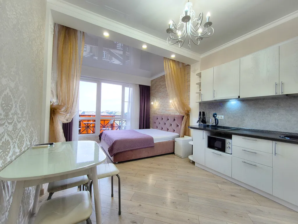 Квартира Квартира Студия с балконом — Адлер