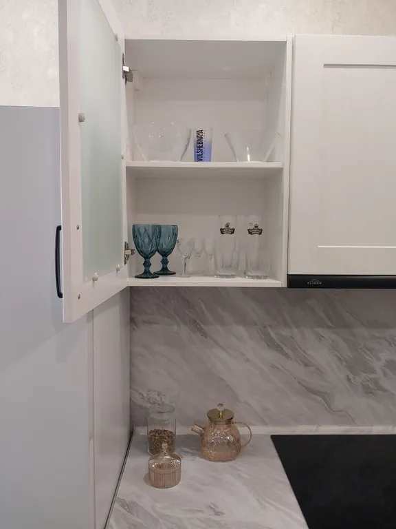 Полноценная 1-комнатная квартира для проживания 4 гостей