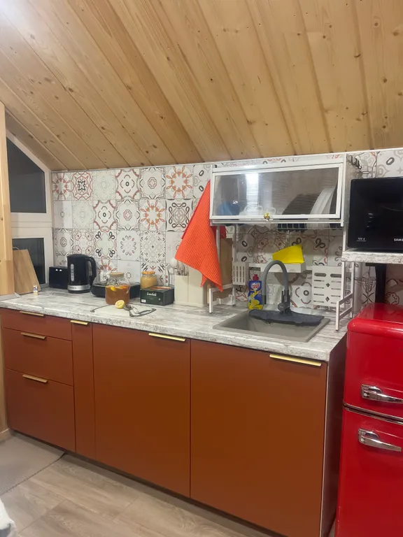 Красивый тёплый дом