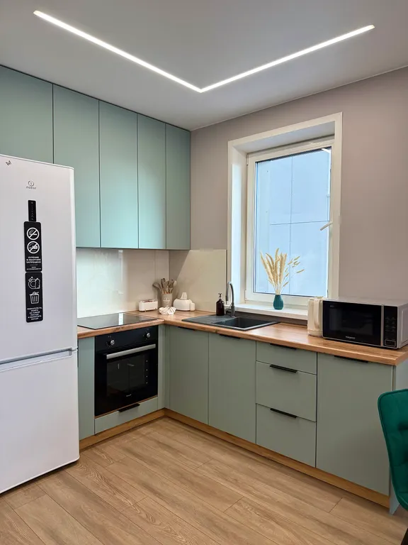 Просторная двухкомнатная квартира в жк Новатор