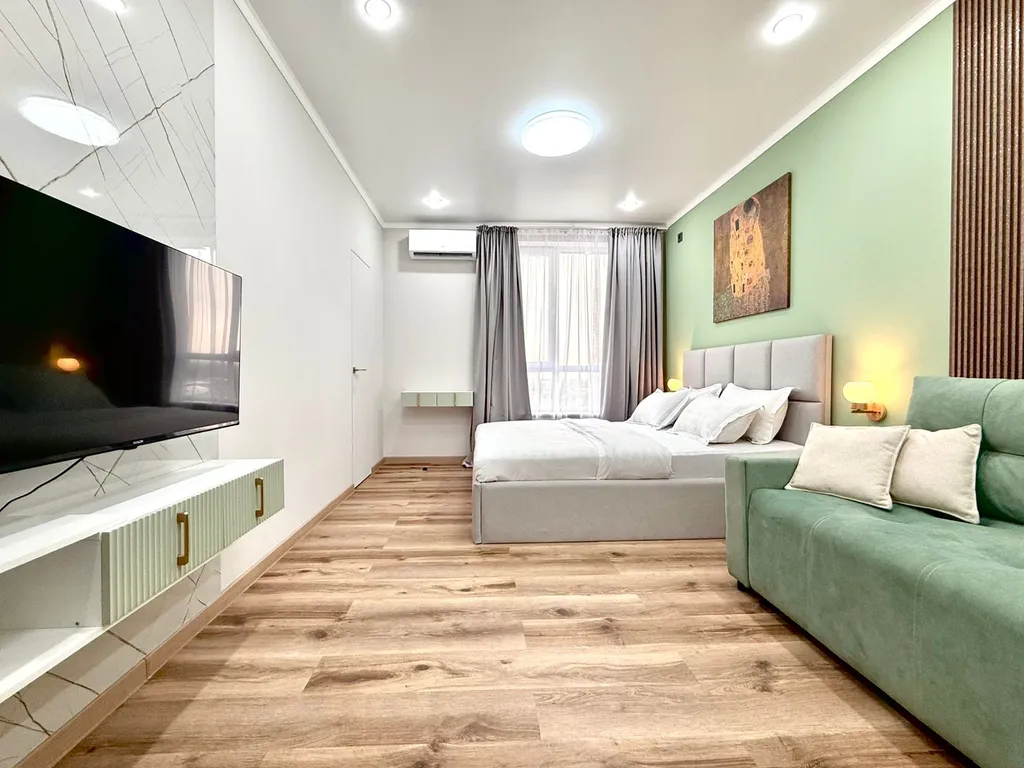 Квартира «Raimbek residence» nice view, centre of city & drinking water as gift — Алматы