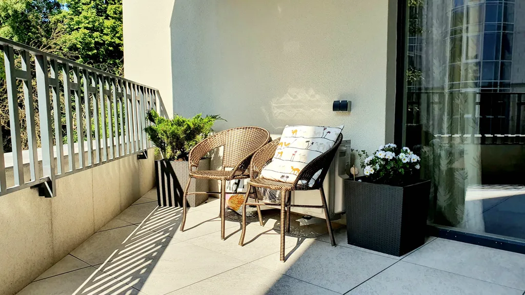 Люкс с террасой в Baden Spa