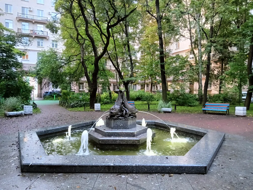 Квартира Атмосферная квартира среди парков и фонтанов — Санкт-Петербург