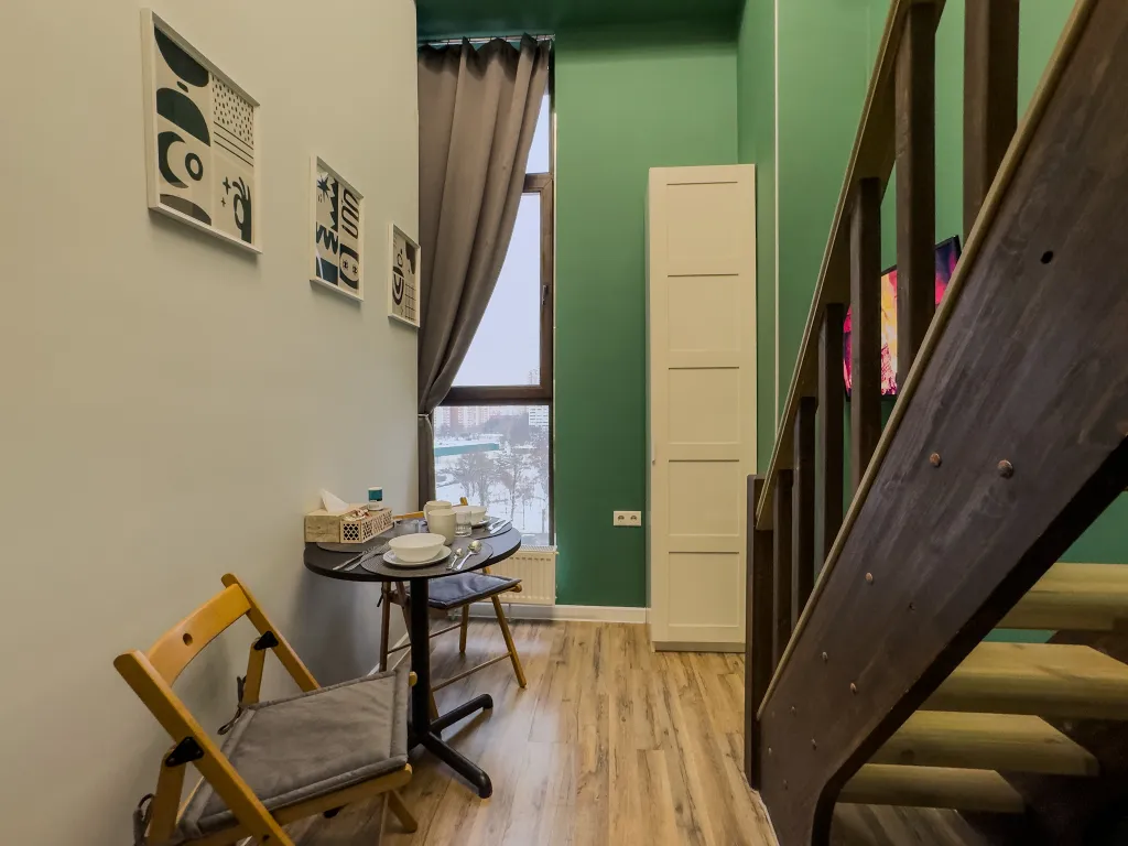 Квартира Квартира Студия в 3 минутах от мeтрo Селигерская-2 — Москва