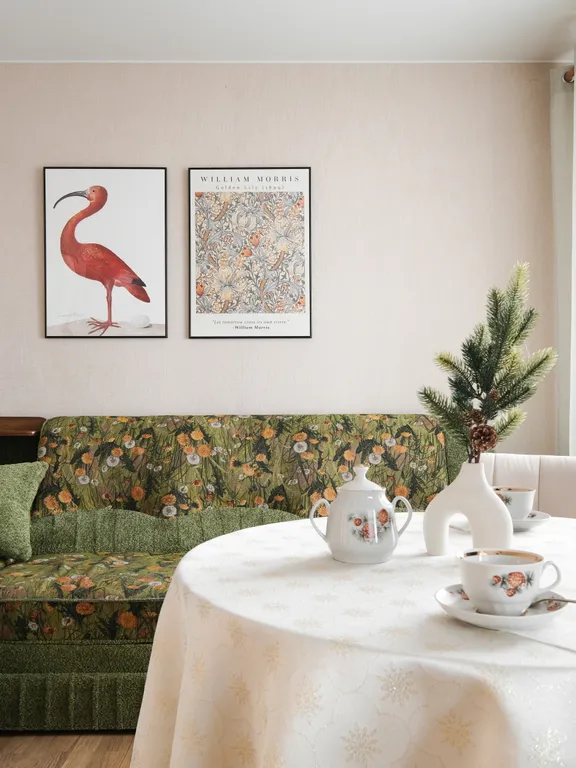 Красивая, комфортная и теплая квартира