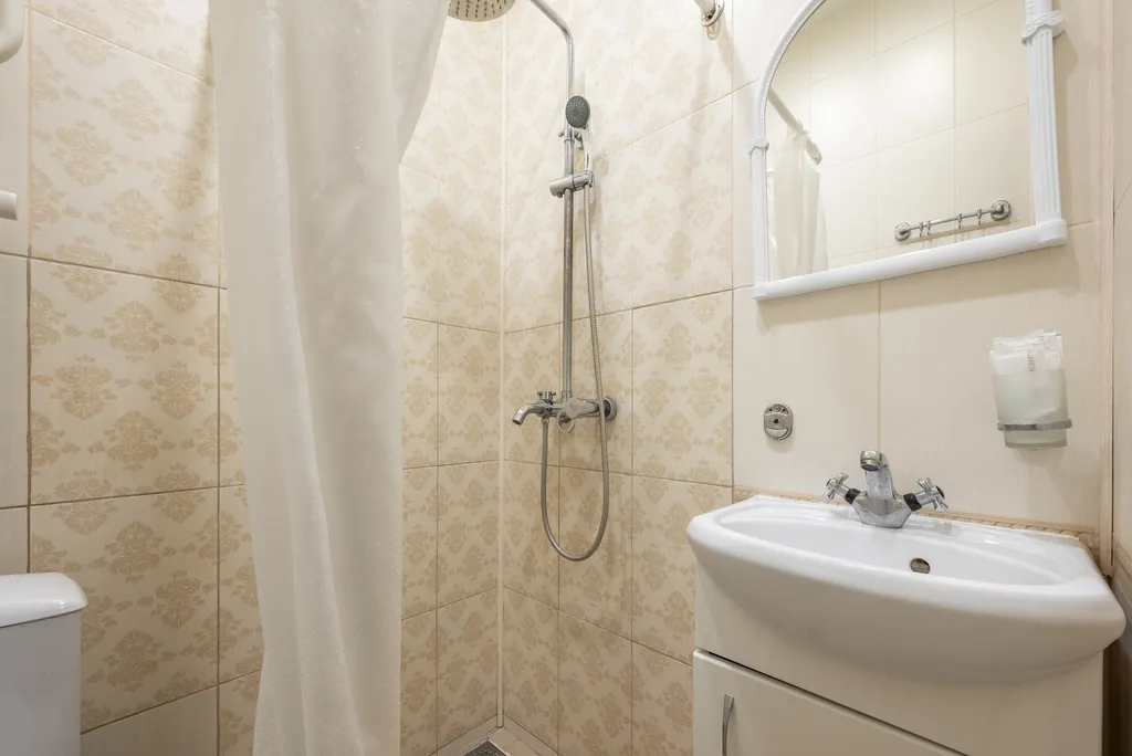 Небольшой апартамент у Дендрария и Цирка с раздельными кроватями