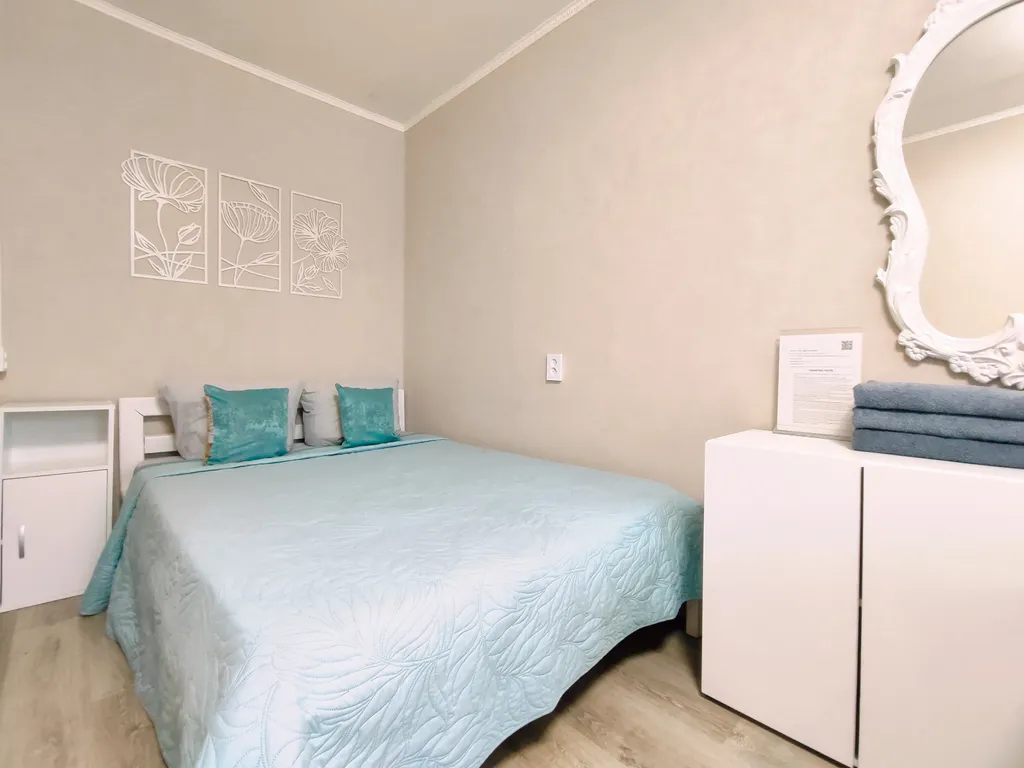 Оригинальная 1-комнатная квартира с застекленной лоджией