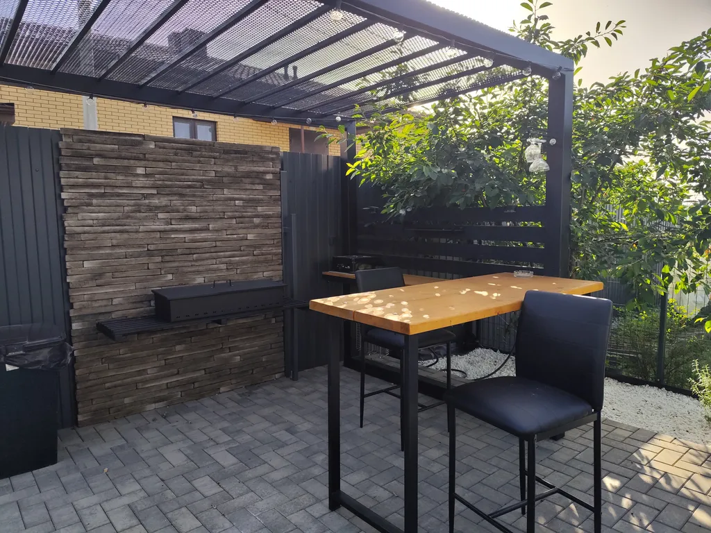 Апартамент на горе с видом на море и сад