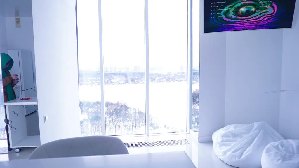 Квартира Квартира Белая панорамная студия Dream Sky — Санкт-Петербург