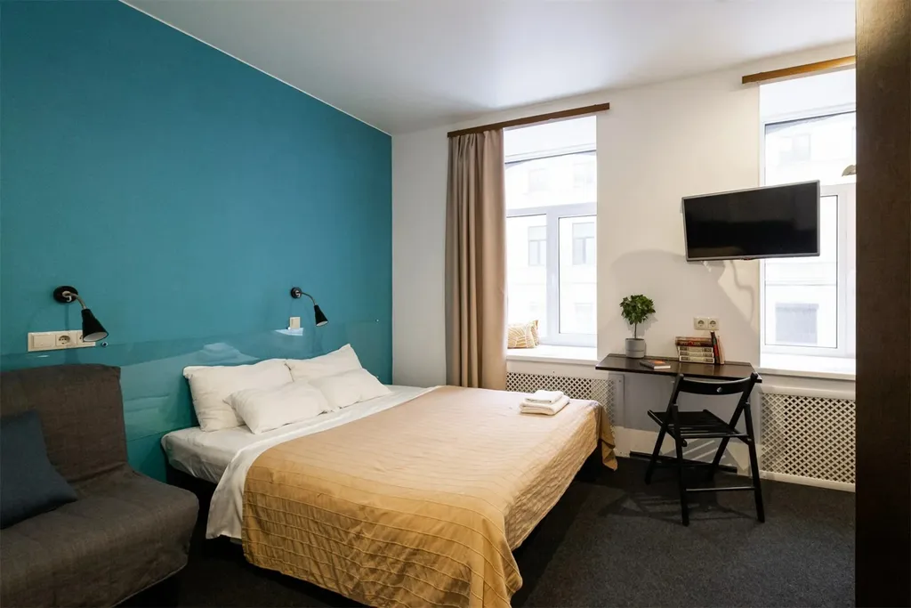 Квартира Просторная трехместная гостевая комната — Санкт-Петербург