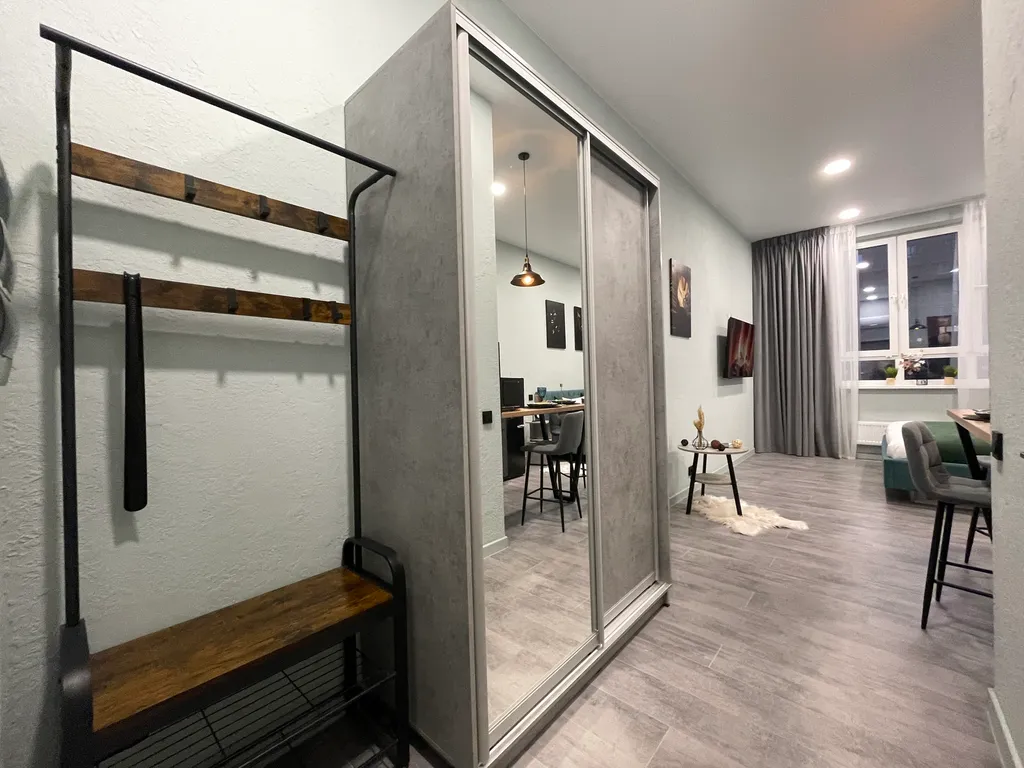 Уютная студия около аквапарка Планета