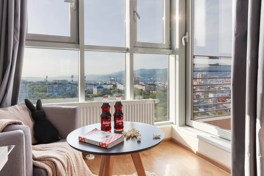 Апартаменты с 3-мя спальнями с видом на море