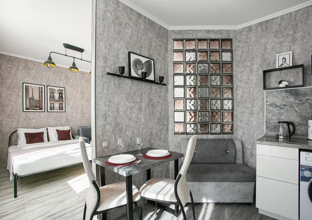 Квартира-студия у Экспофорума