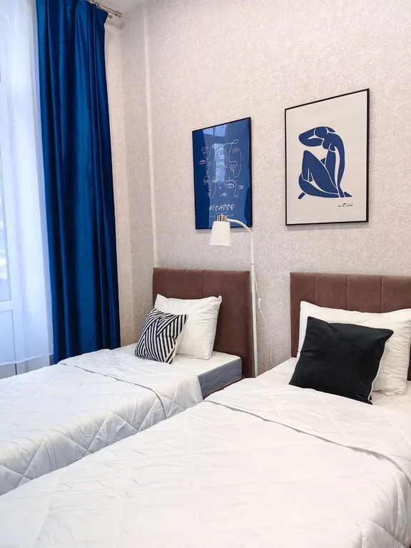 Студия с новым ремонтом