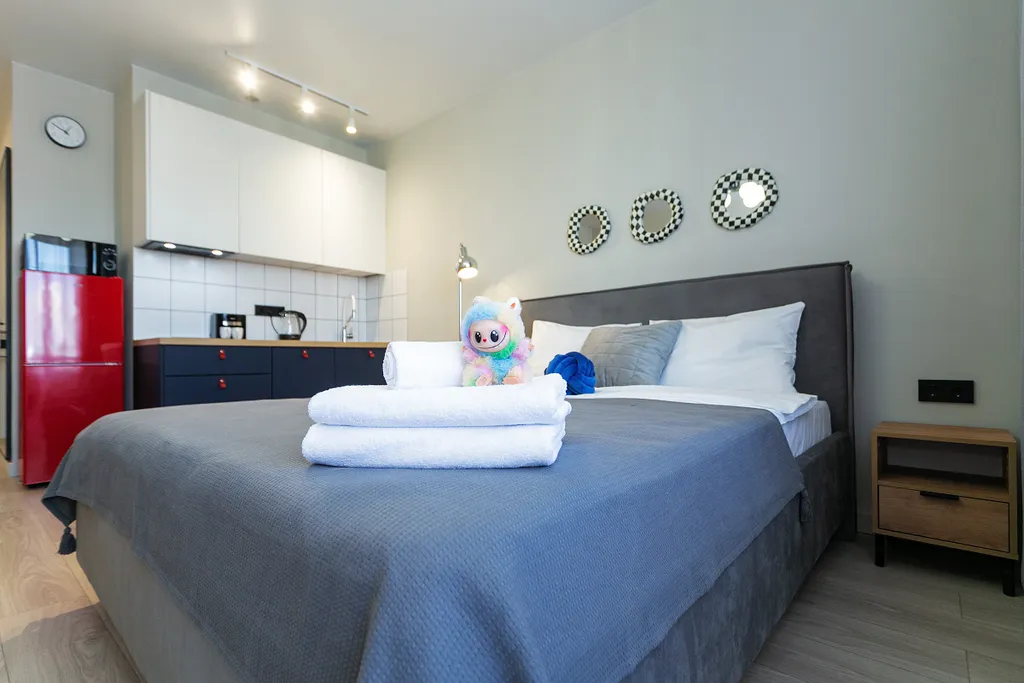 Квартира Уютная квартира-студия с видом на технопарк — Новосибирск