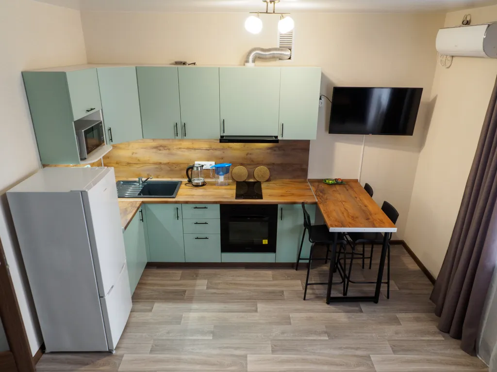 Квартира Квартира Cтудия Green apart для 1-4 гостей в 5 минутах пешком от метро Горки — Казань