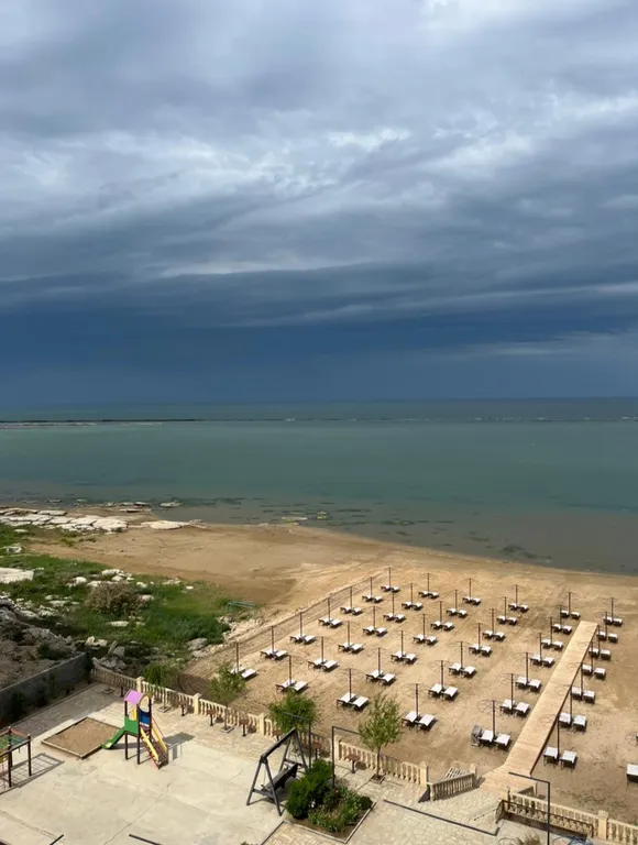 1-комнатная квартира студии с видом на море