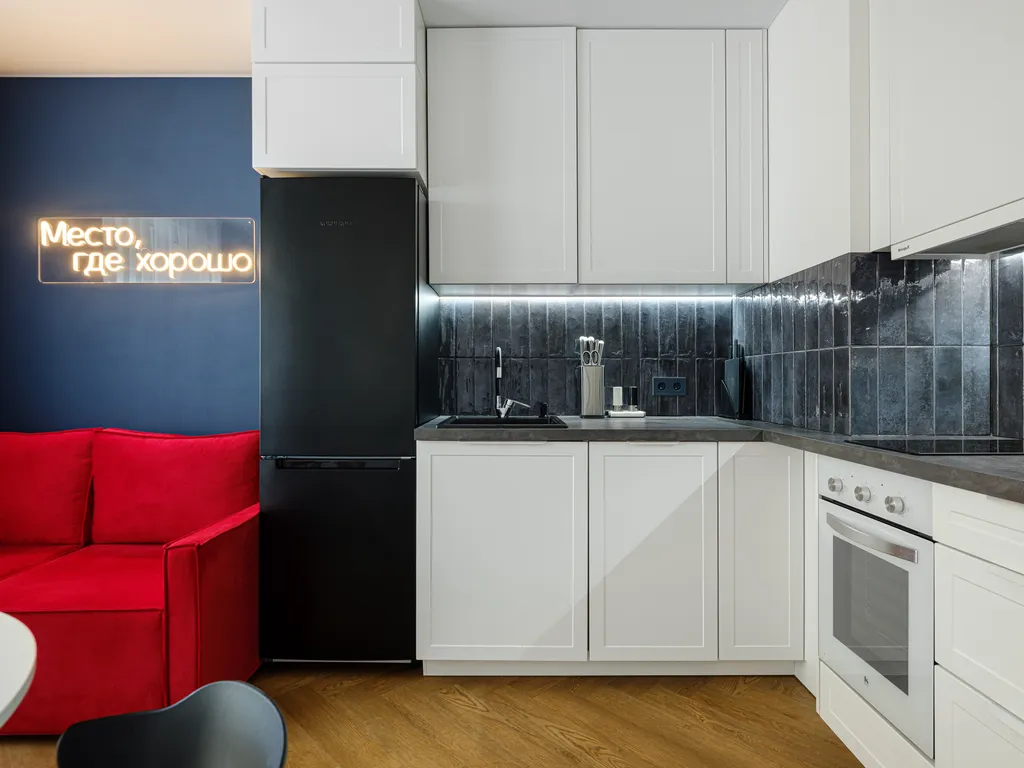 Дизайнерская квартира Блюз в Зеленогорске