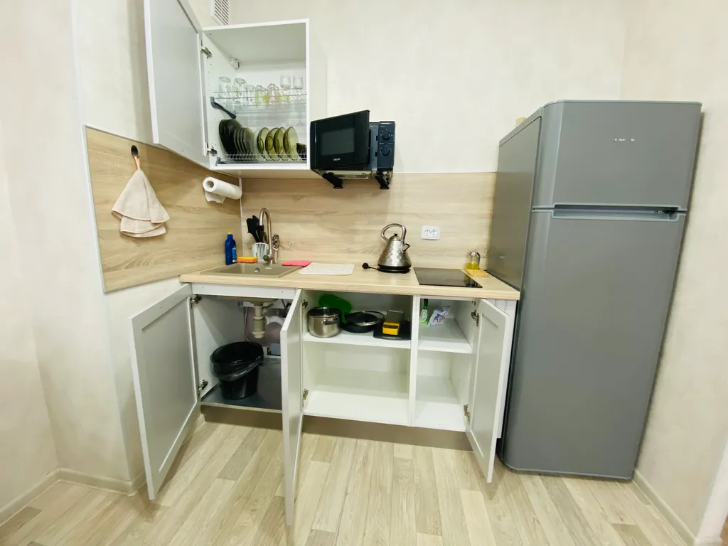 Квартира Квартира Уютная студия в новом в экологически чистом микрорайоне города — Красноярск