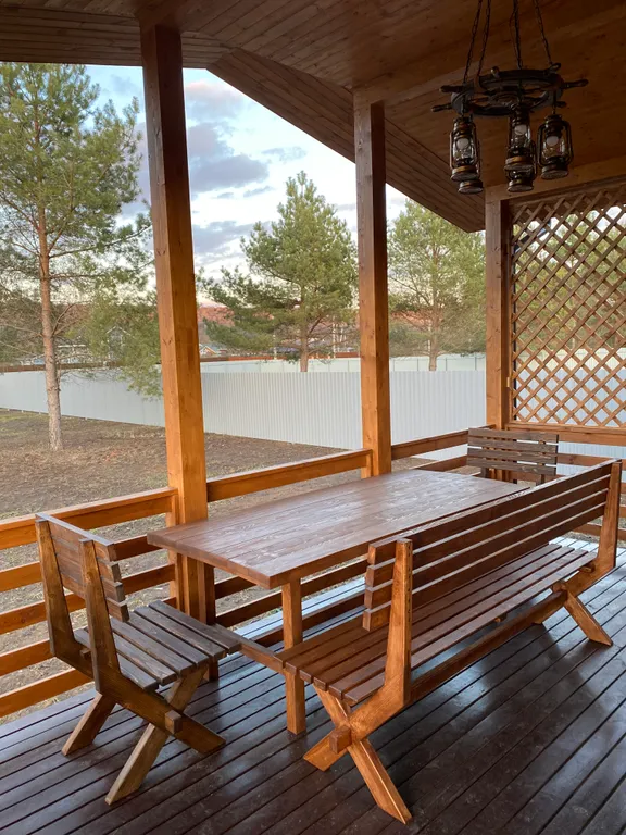 Уютный домик с сауной возле реки Ока