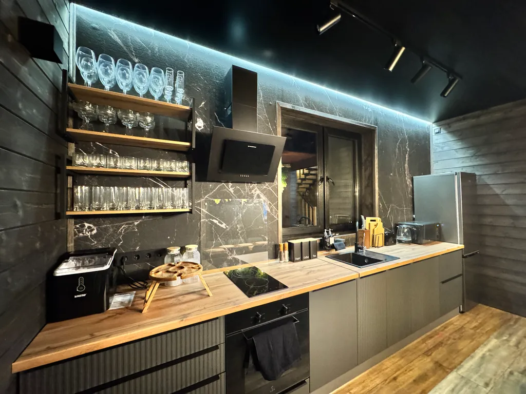 Коттедж Новый современный дом барн с дизайнерским ремонтом — Воскресенское