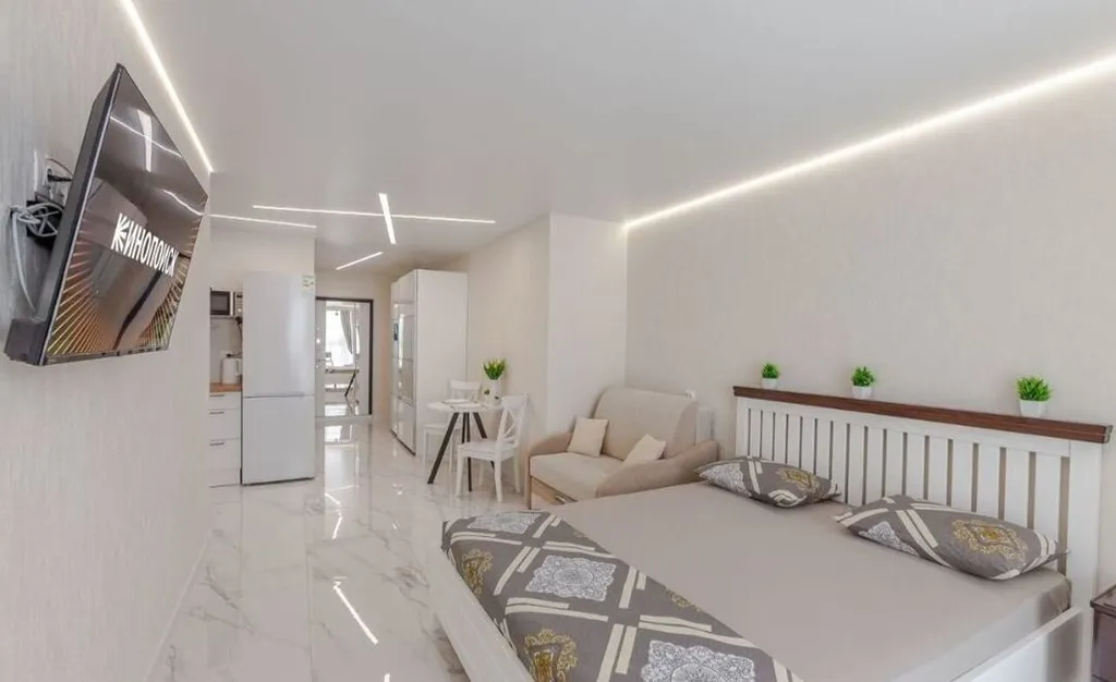 Квартира Апартаменты Квартиркаплаза у Самарских термы, панорамный вид и 23 этаж — Самара