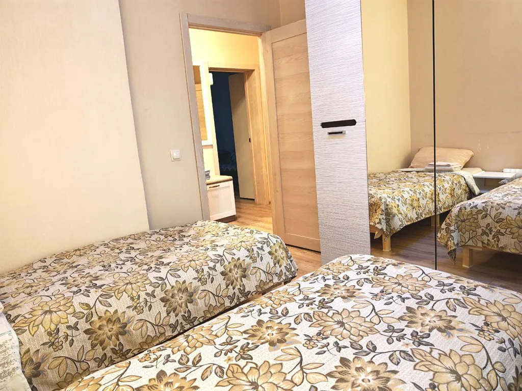 Уютная двухкомнатная квартира на большую компанию