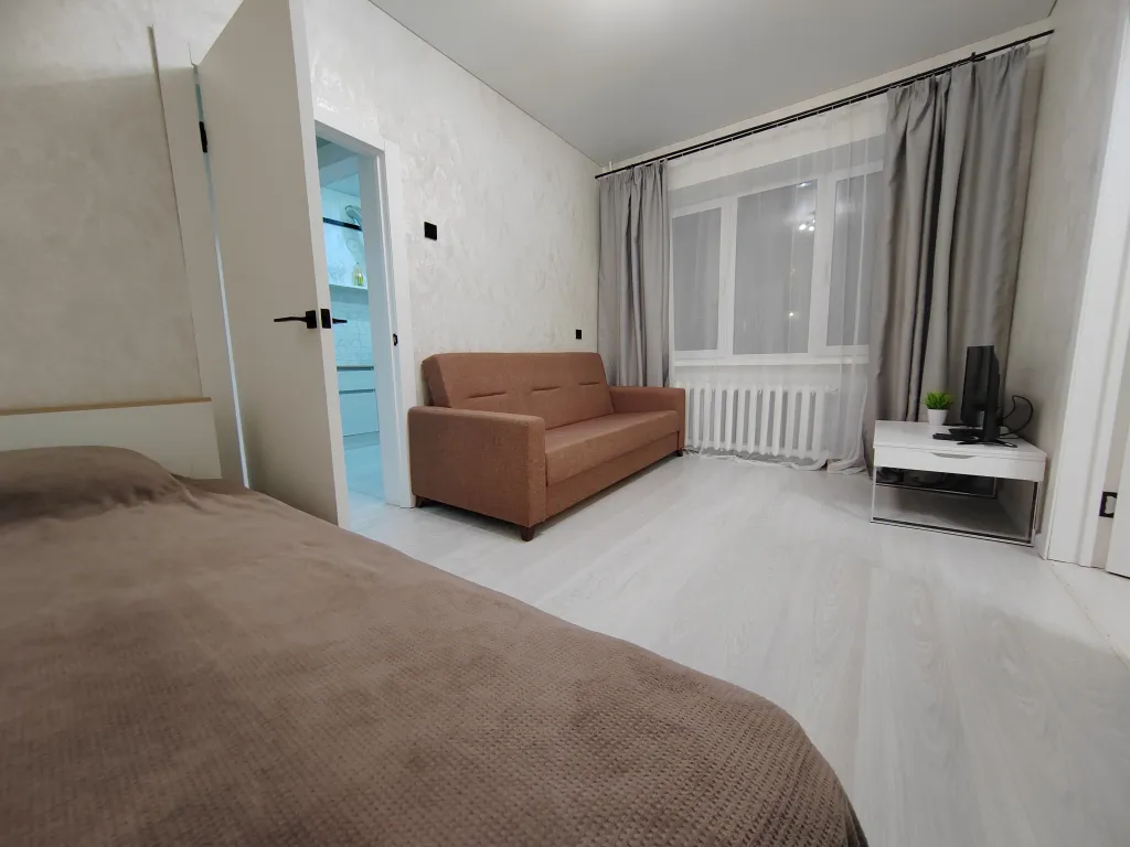 Светлая квартира для большой компании