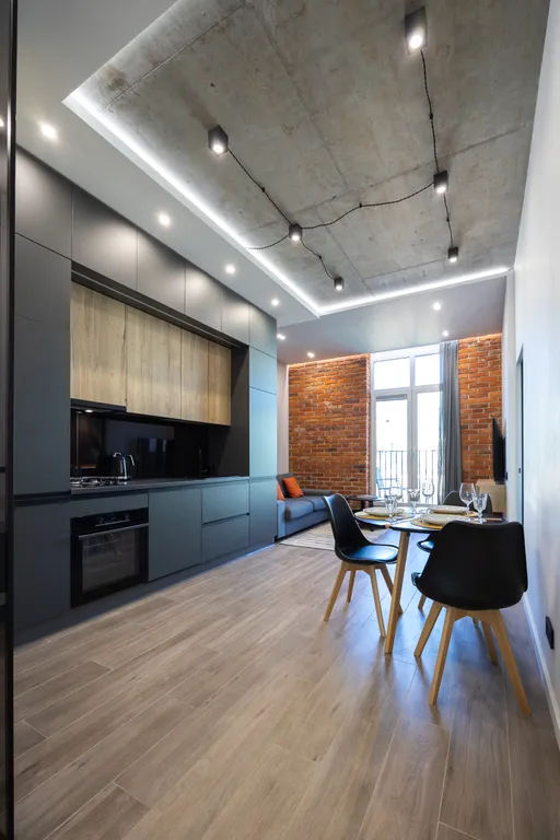 Квартира Дизайнерский апартамент в ЖК Рыбная Деревня с видом на реку — Калининград