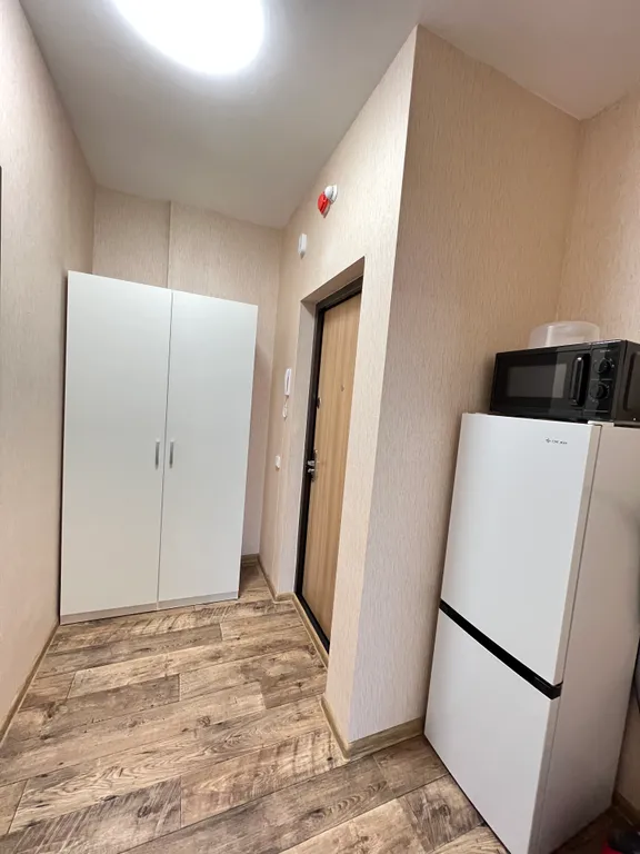 Студия на высоком этаже в новом доме