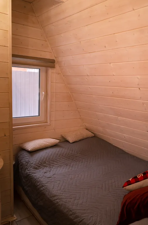 Коттедж A-frame дом Янтарь — Образцово