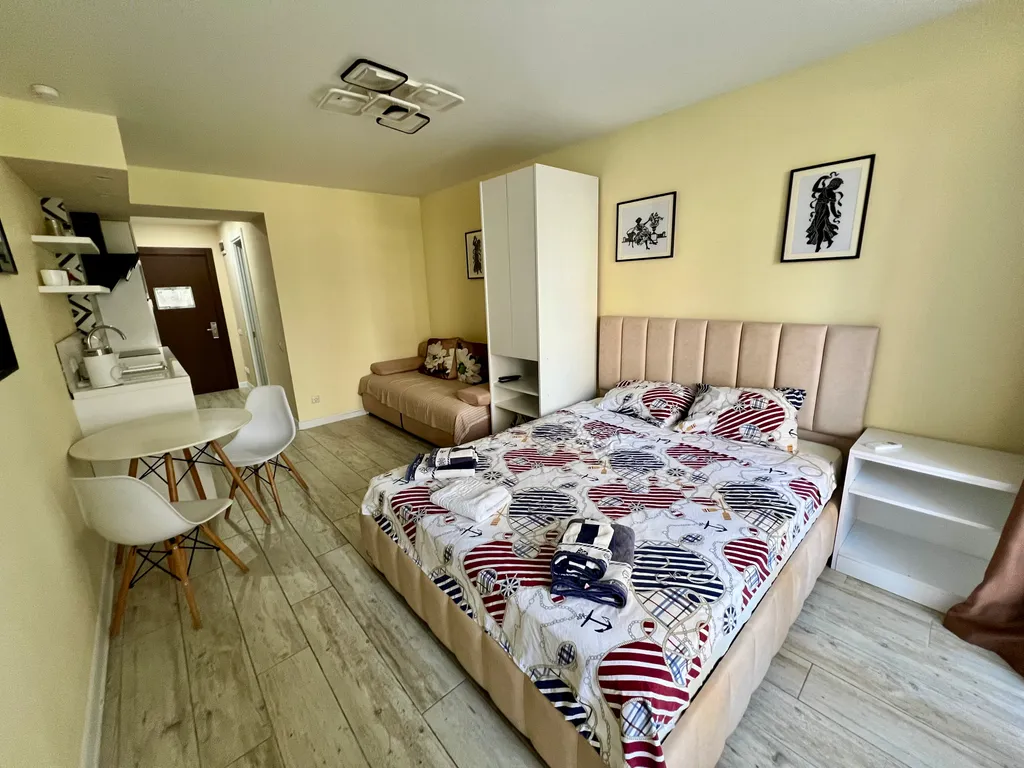 Orbi Beach Tower №207, море, парк, небоскреб