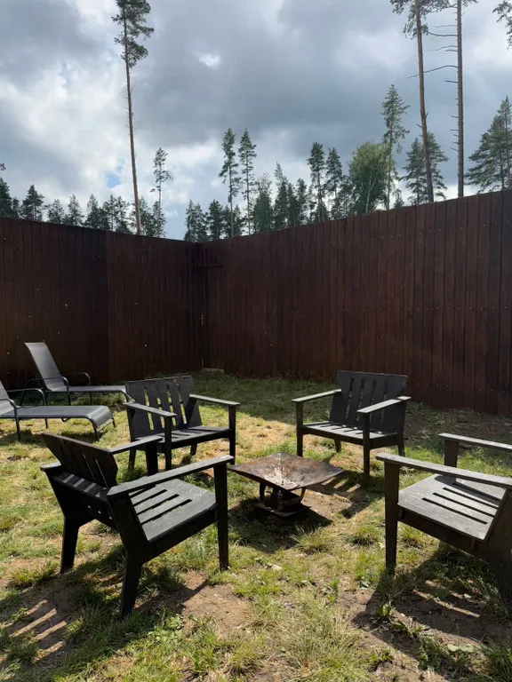 Домик в лесу с банным чаном