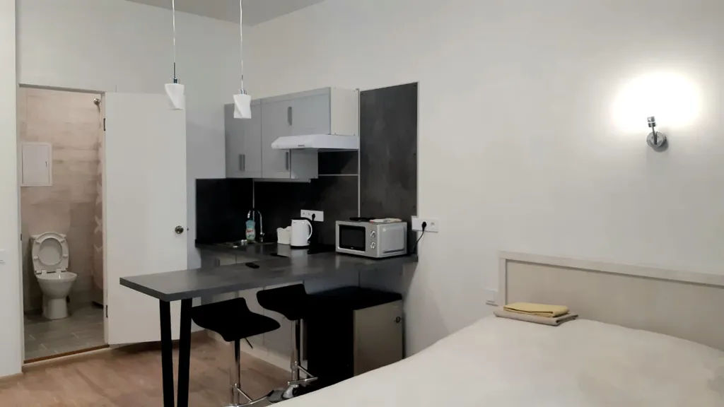 Квартира Квартира Новая студия около метро — Москва