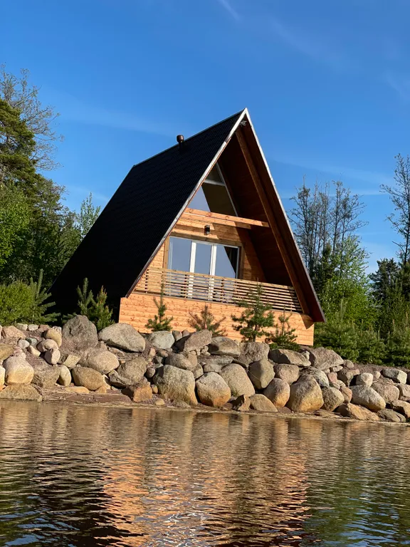 Коттедж Дом-шалаш для семейной пары — аренда посуточно в Выборг