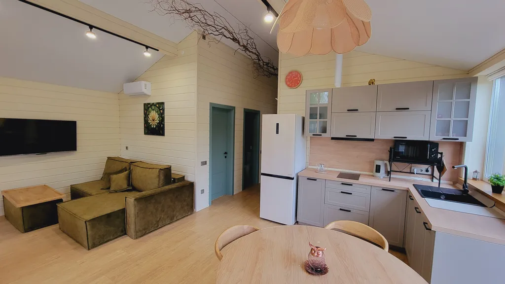 Гостевой дом в Подмосковье по Дмитровскому ш. Дом на берегу р.Волга