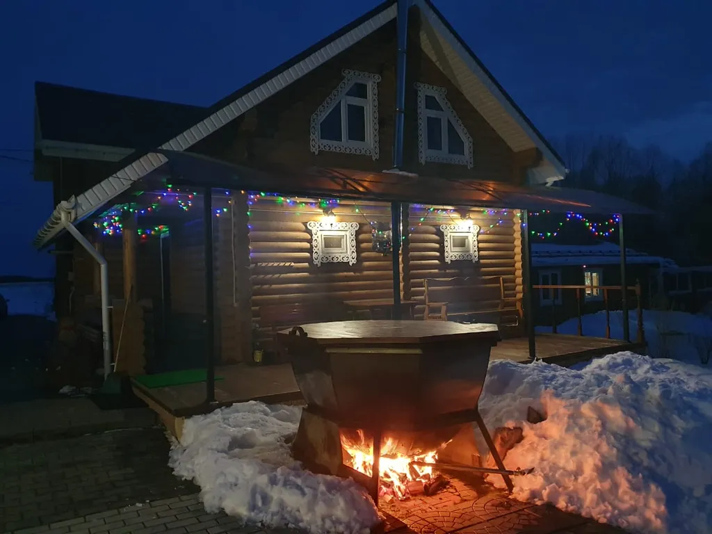 Котэдж с Русской баней и Сибирским чаном