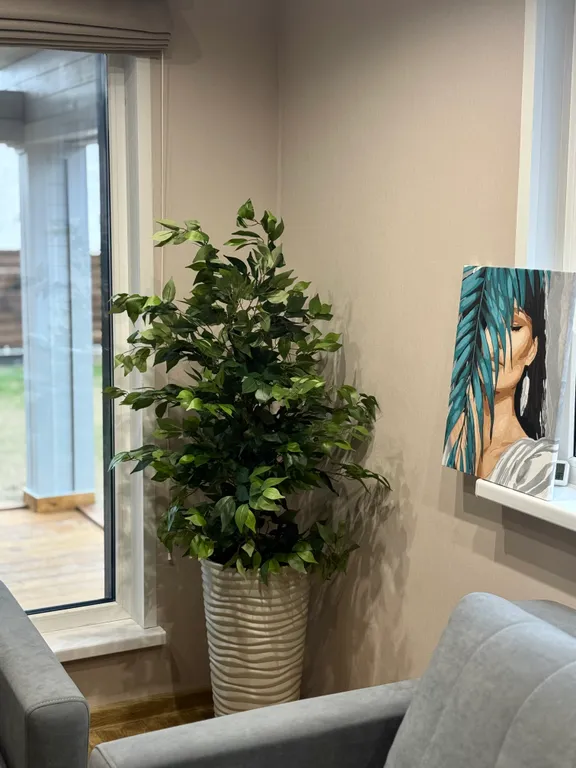 Новый уютный дом с банным чаном