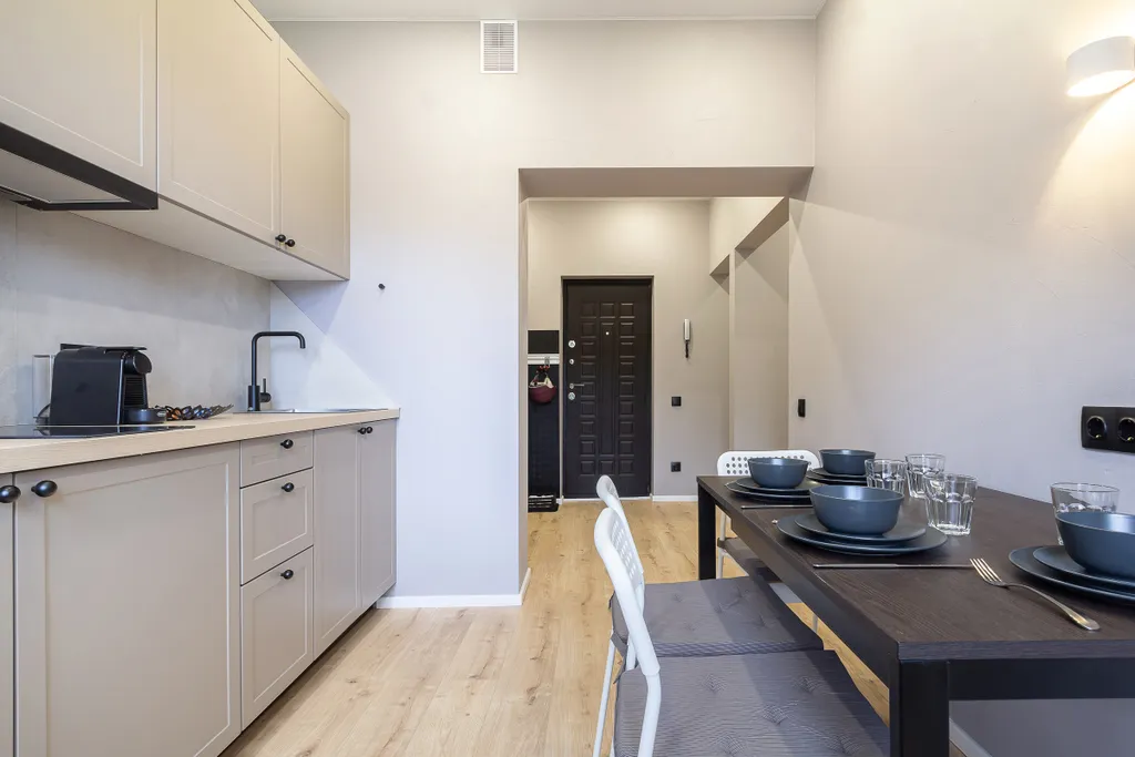 Современная и уютная квартира продуманна до мелочей