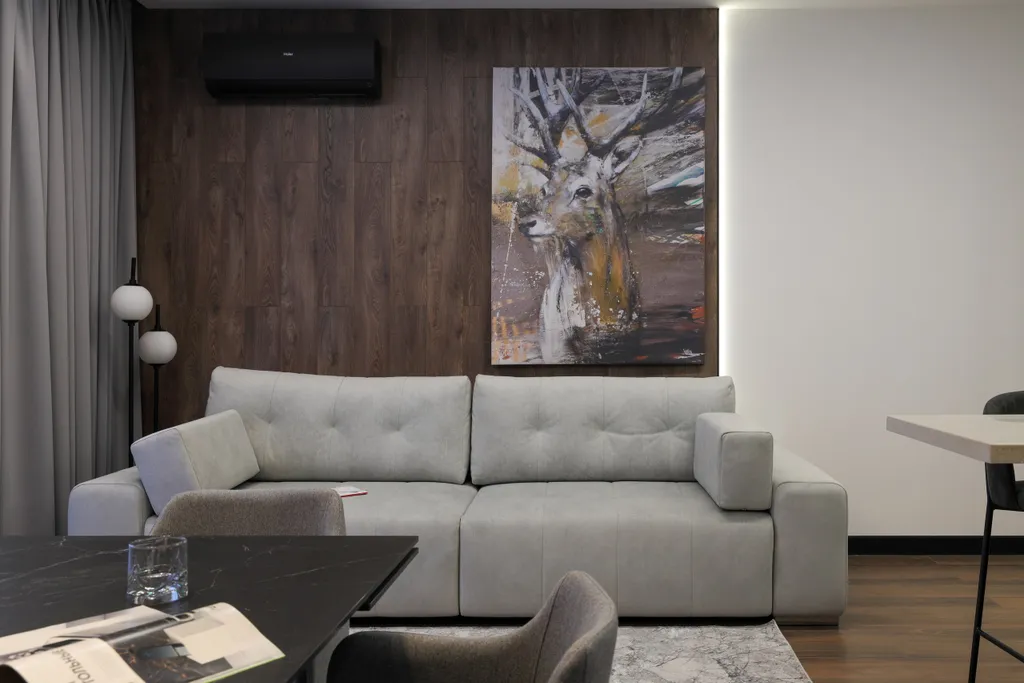 Коттедж c 2 спальнями, террасой, мангальной зоной и парковкой