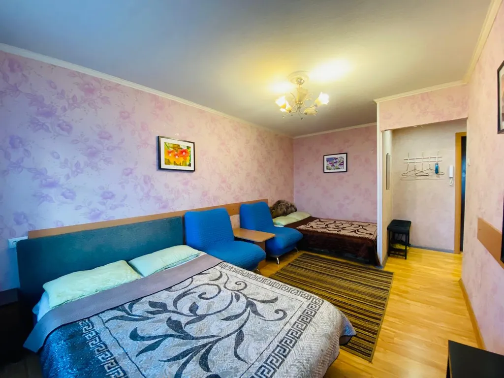 1-комнатная квартира с красивым видом на горы и залив