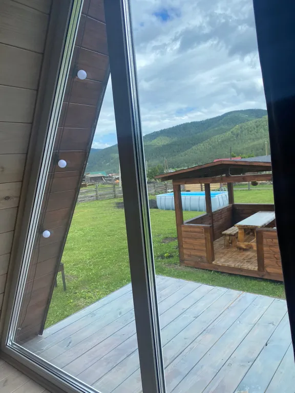 Стильный новый a-frame домик