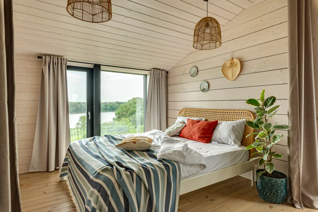 Коттедж Дом на берегу реки, Коломна — Елино