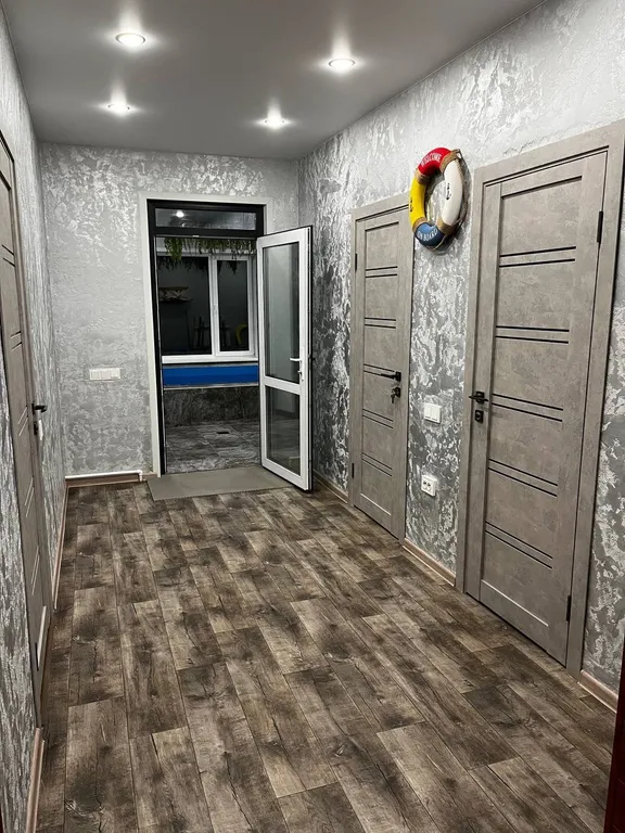 Дом баня с бассейном