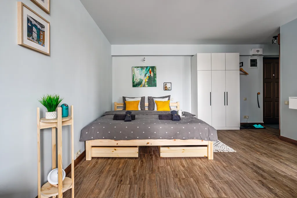 Квартира Квартира Butyrsky cozy apartment with terrace, parking and king-size bed — Москва