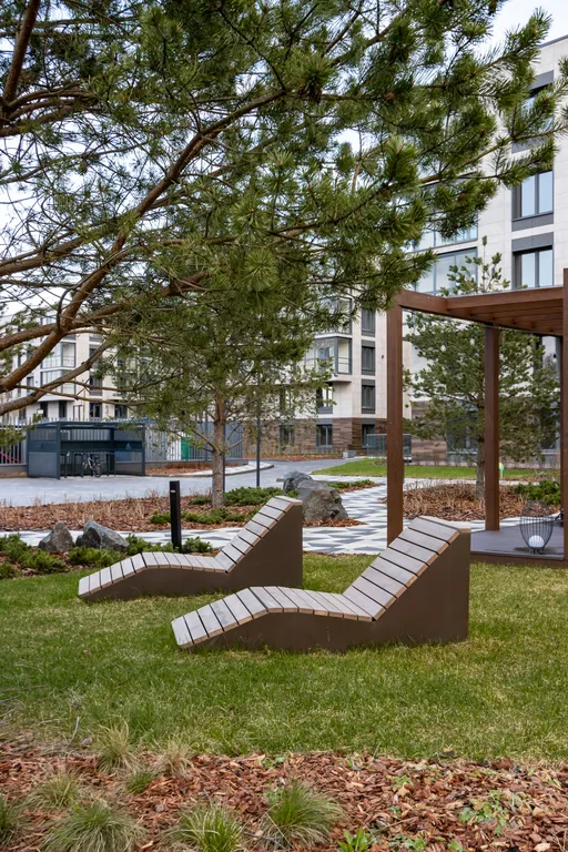 Однокомнатная квартира в лесу