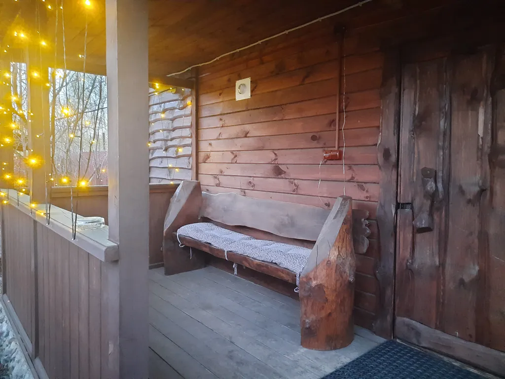 Дом с сауной в деревне