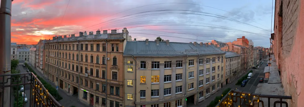 Квартира Квартира Уютная студия с балконом в центре Санкт-Петербурга — Санкт-Петербург