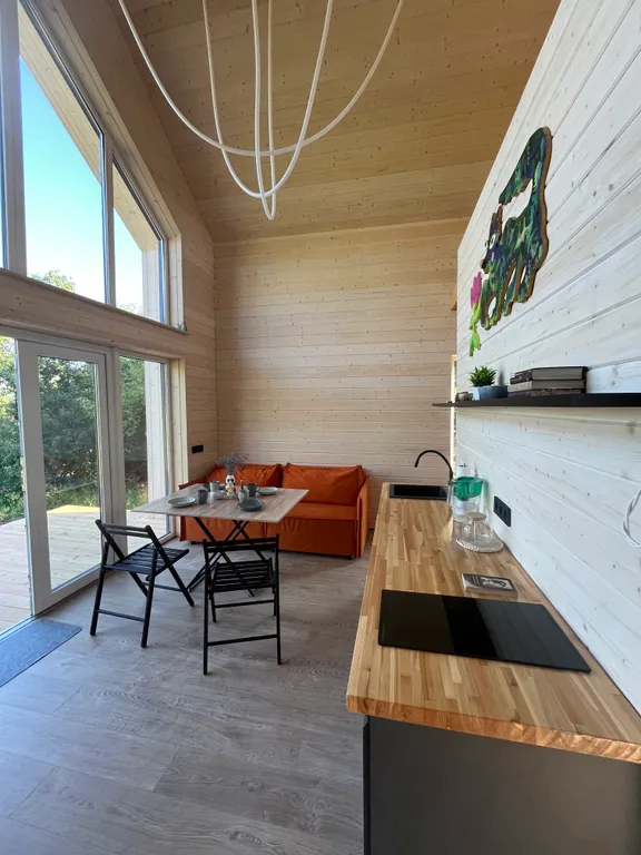 Коттедж Дизайнерский Барнхаус в природе Адыгеи — Новосвободная